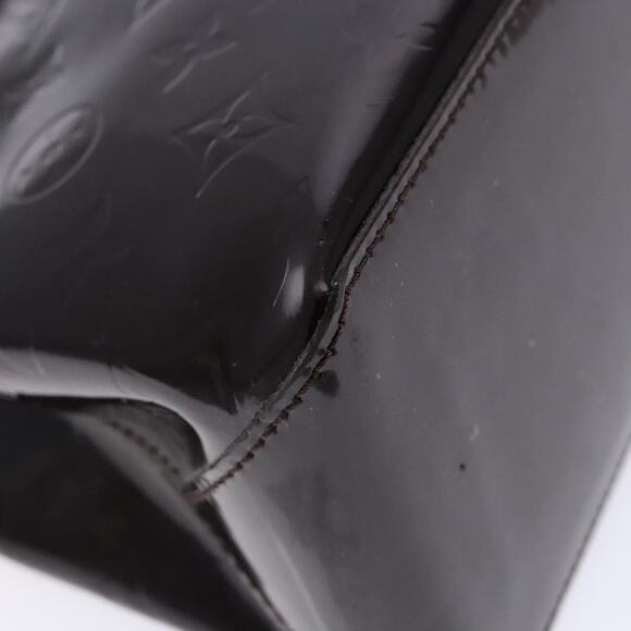 LOUIS VUITTON Monogram Vernis Wilshire PM Hand Bag Amarante M93641 - Picture 16 of 16